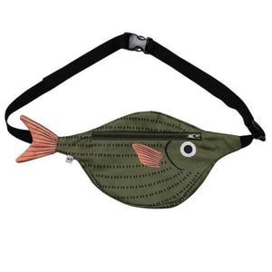 VILZSTUDIOS Fish-shaped waist bag with adjustable strap