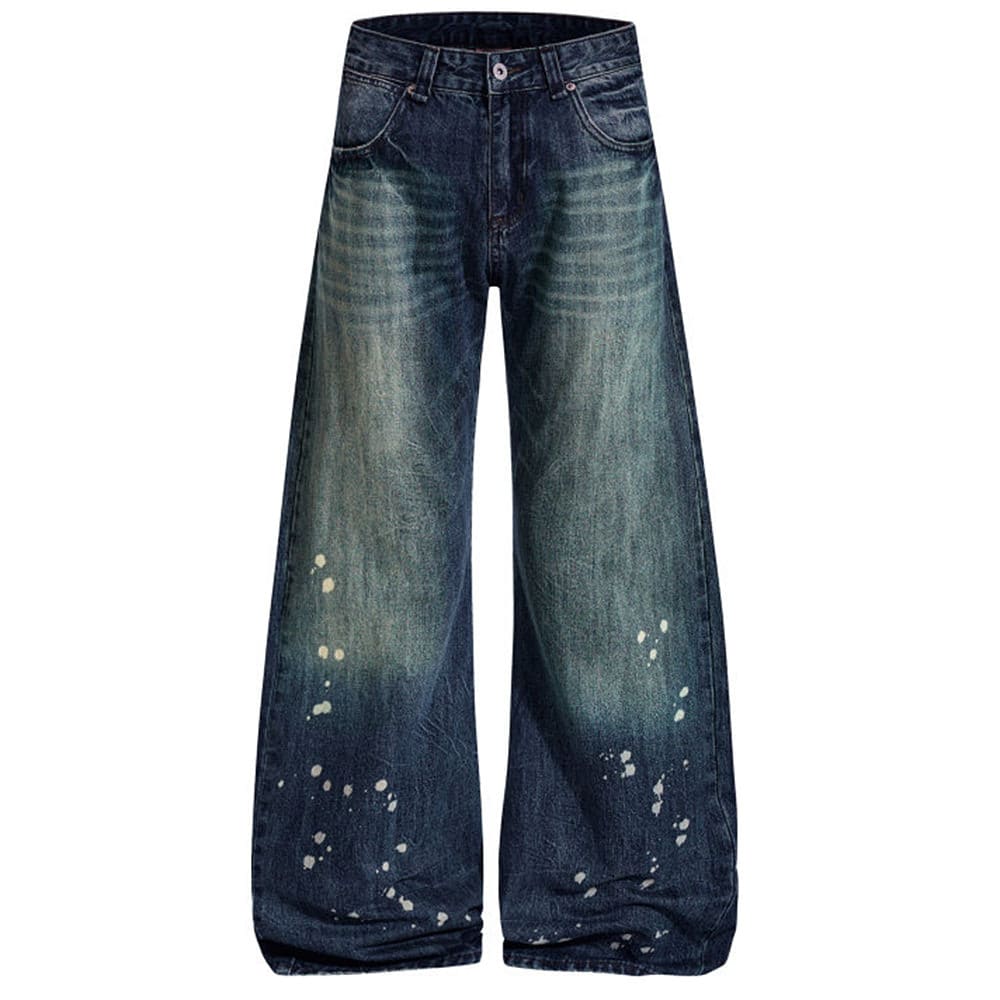 VILZSTUDIOS Ripped baggy jeans for streetwear fashion