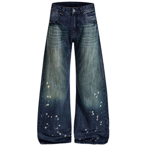 VILZSTUDIOS Ripped baggy jeans for streetwear fashion