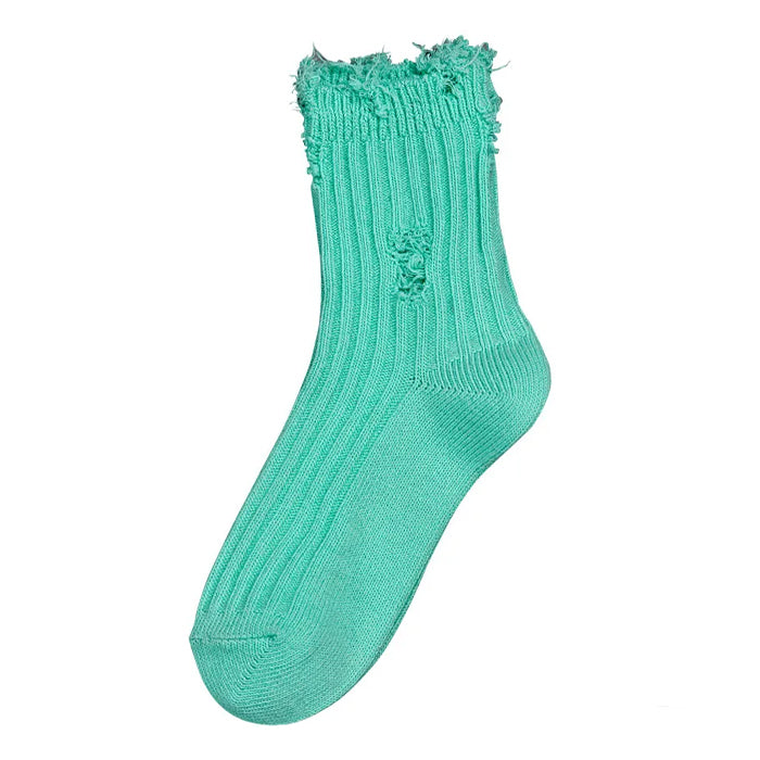 VILZSTUDIOS Stylish ripped socks for streetwear fashion