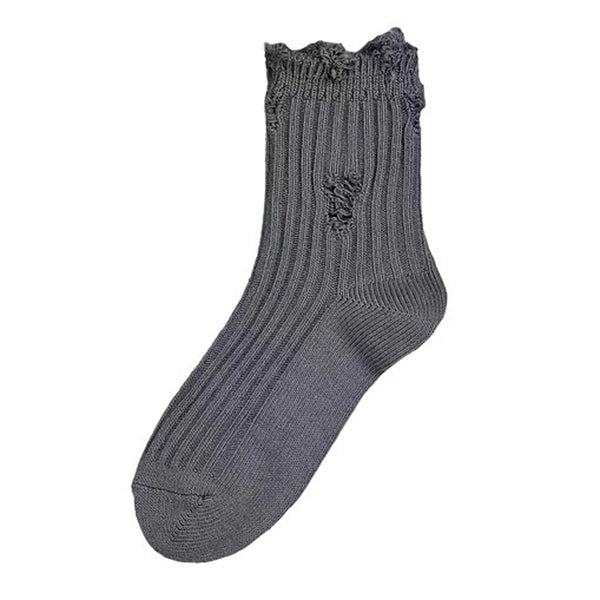 VILZSTUDIOS Stylish ripped socks for streetwear fashion