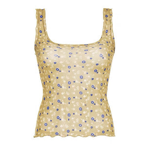 VILZSTUDIOS Stylish mesh tank top for streetwear fashion
