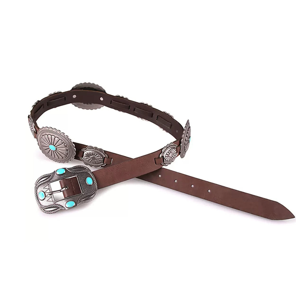 VILZSTUDIOS Stylish cowboy belt made of vegan leather