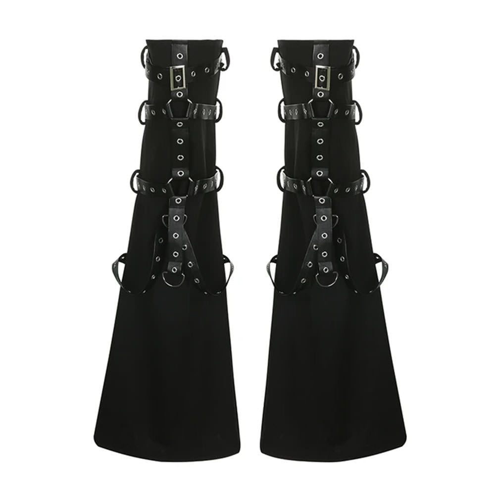 VILZSTUDIOS Flared leg warmers for streetwear fashion