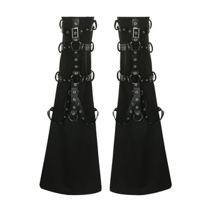 VILZSTUDIOS Flared leg warmers for streetwear fashion