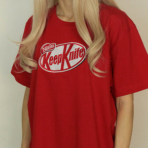 VILZSTUDIOS Urban knife graphic t-shirt from VILZSTUDIOS