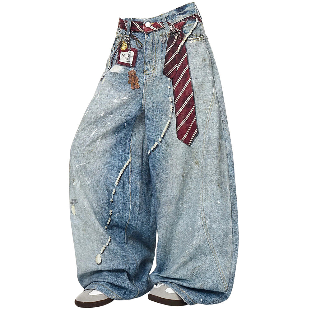 VILZSTUDIOS Urban baggy jeans designed for streetwear fashion