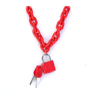 VILZSTUDIOS Vibrant chain accessory necklace from VILZSTUDIOS