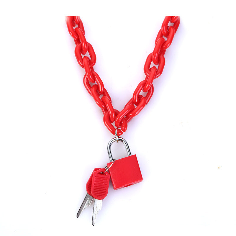 VILZSTUDIOS Vibrant chain accessory necklace from VILZSTUDIOS