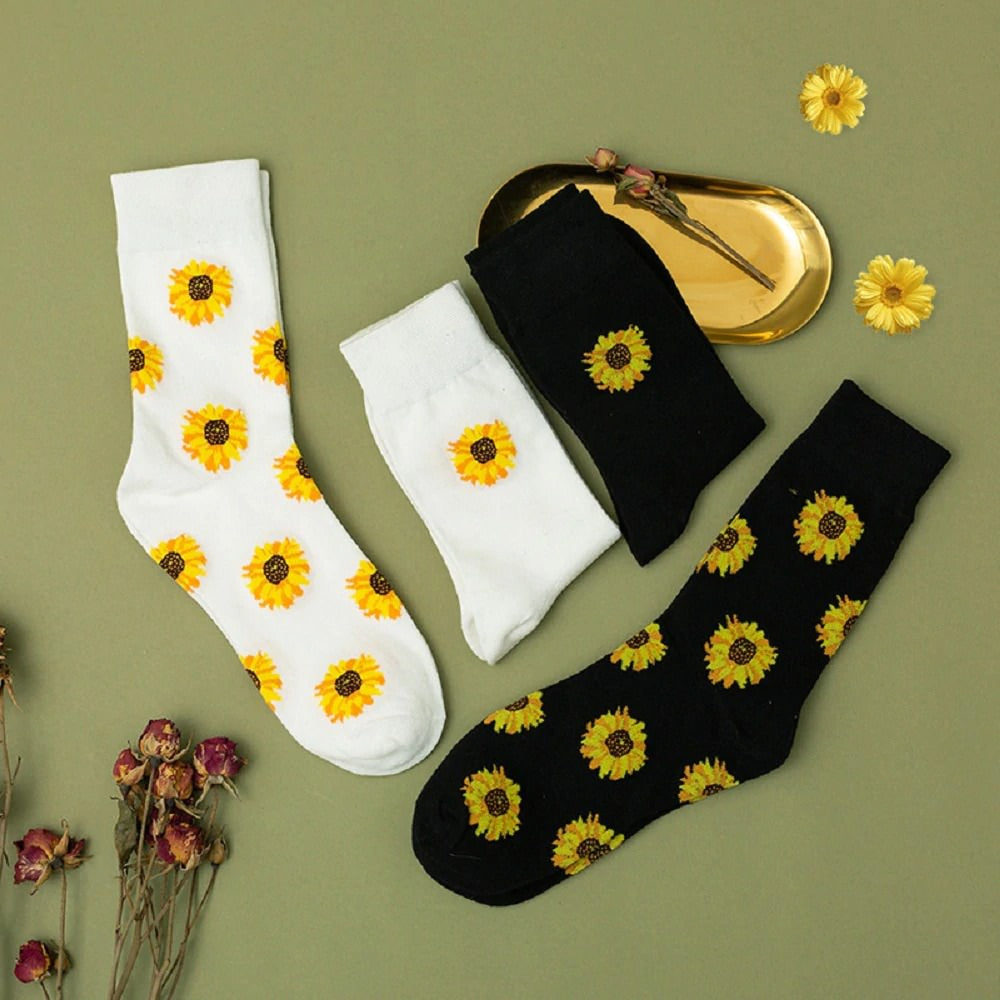 VILZSTUDIOS floral print socks
