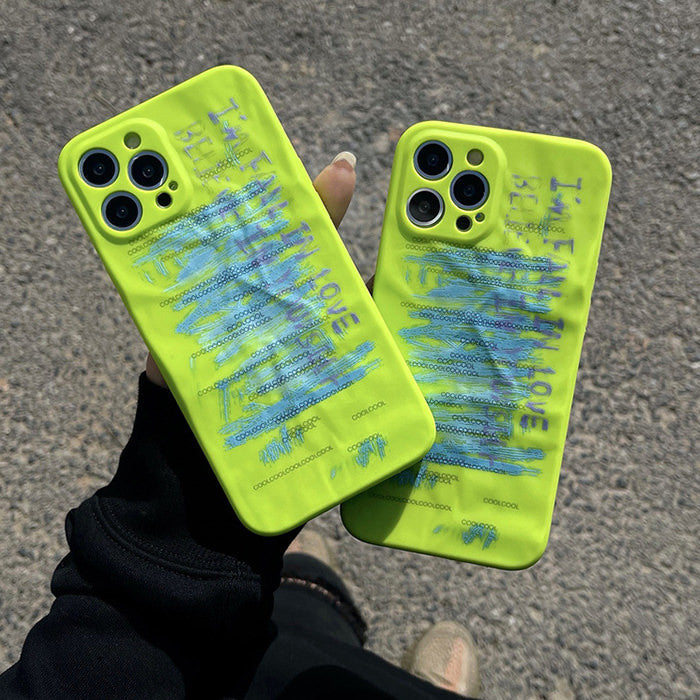 VILZSTUDIOS Protective phone case in vibrant green