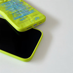 VILZSTUDIOS Protective phone case in vibrant green