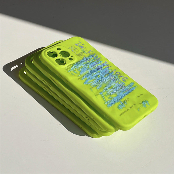 VILZSTUDIOS Protective phone case in vibrant green