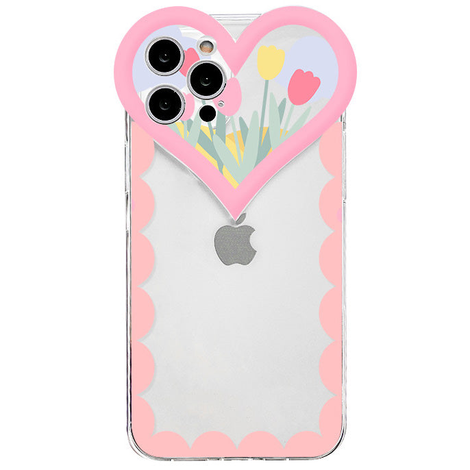 VILZSTUDIOS Stylish heart design iPhone case
