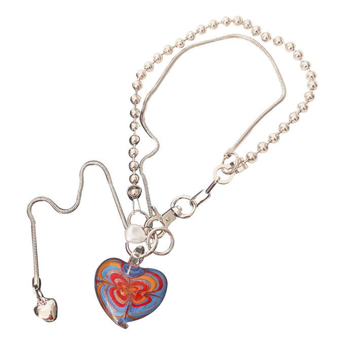 VILZSTUDIOS Stylish heart pendant necklace