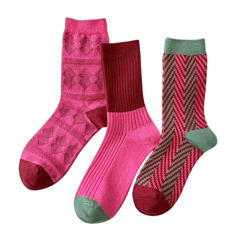 VILZSTUDIOS Colorful patterned socks for casual wear