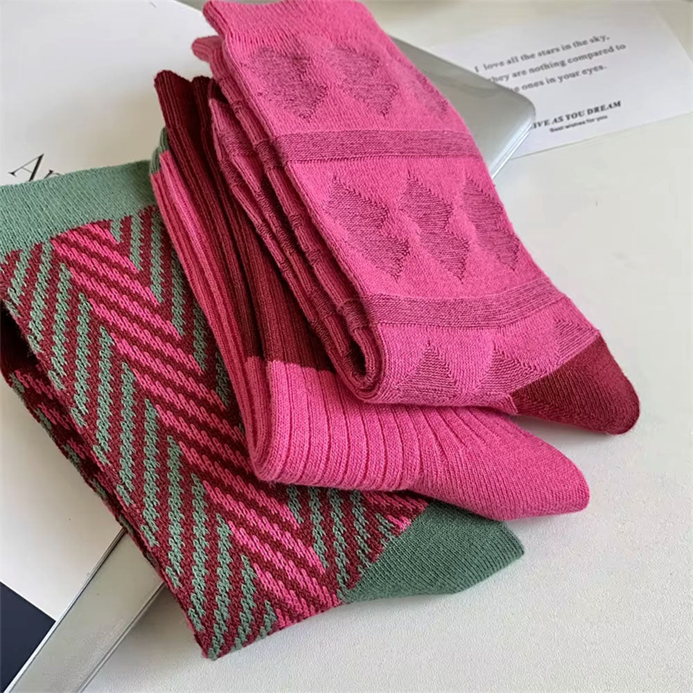 VILZSTUDIOS Colorful patterned socks for casual wear
