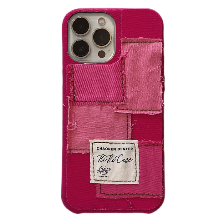 VILZSTUDIOS Vibrant patchwork iPhone case