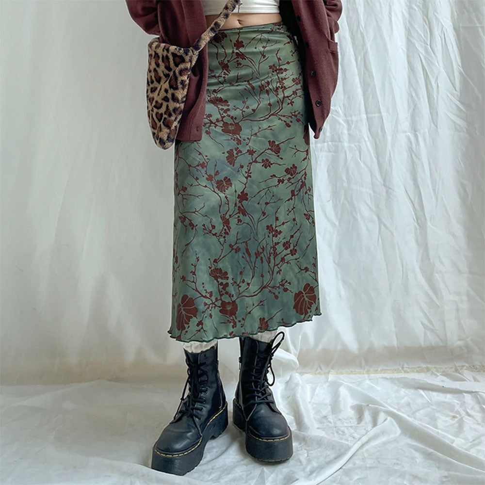VILZSTUDIOS Whimsical aesthetic midi skirt from VILZSTUDIOS