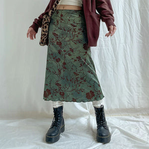 VILZSTUDIOS Whimsical aesthetic midi skirt from VILZSTUDIOS