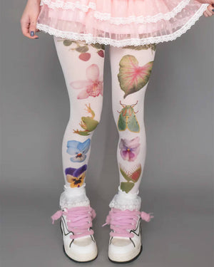 VILZSTUDIOS Whimsical patterned tights for stylish outfits