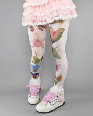 VILZSTUDIOS Whimsical patterned tights for stylish outfits