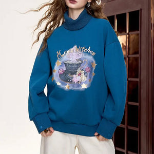 VILZSTUDIOS Printed sweatshirt with whimsical design and comfortable fit