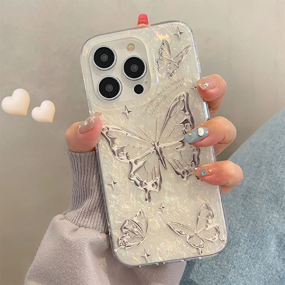 VILZSTUDIOS Stylish butterfly iPhone case for a trendy look