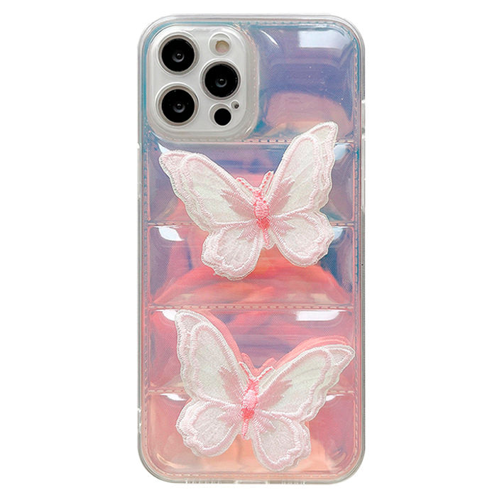 VILZSTUDIOS Stylish butterfly laser iPhone case
