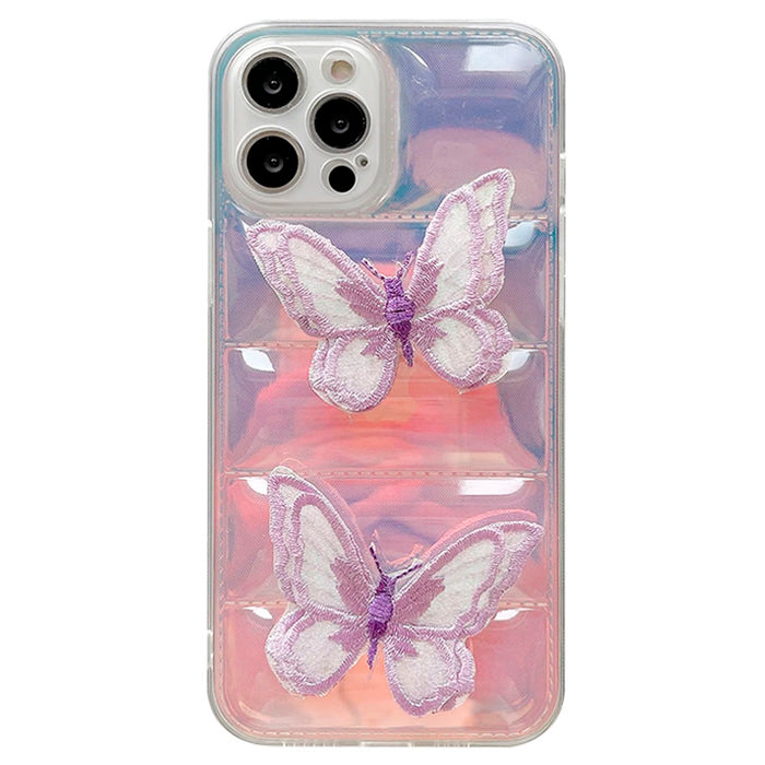 VILZSTUDIOS Stylish butterfly laser iPhone case