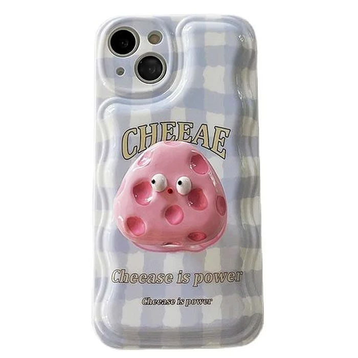 VILZSTUDIOS iPhone holder case with cheese design