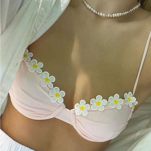 VILZSTUDIOS Floral bralette top from VILZSTUDIOS