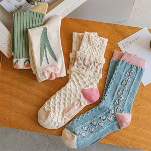 VILZSTUDIOS Generic floral socks