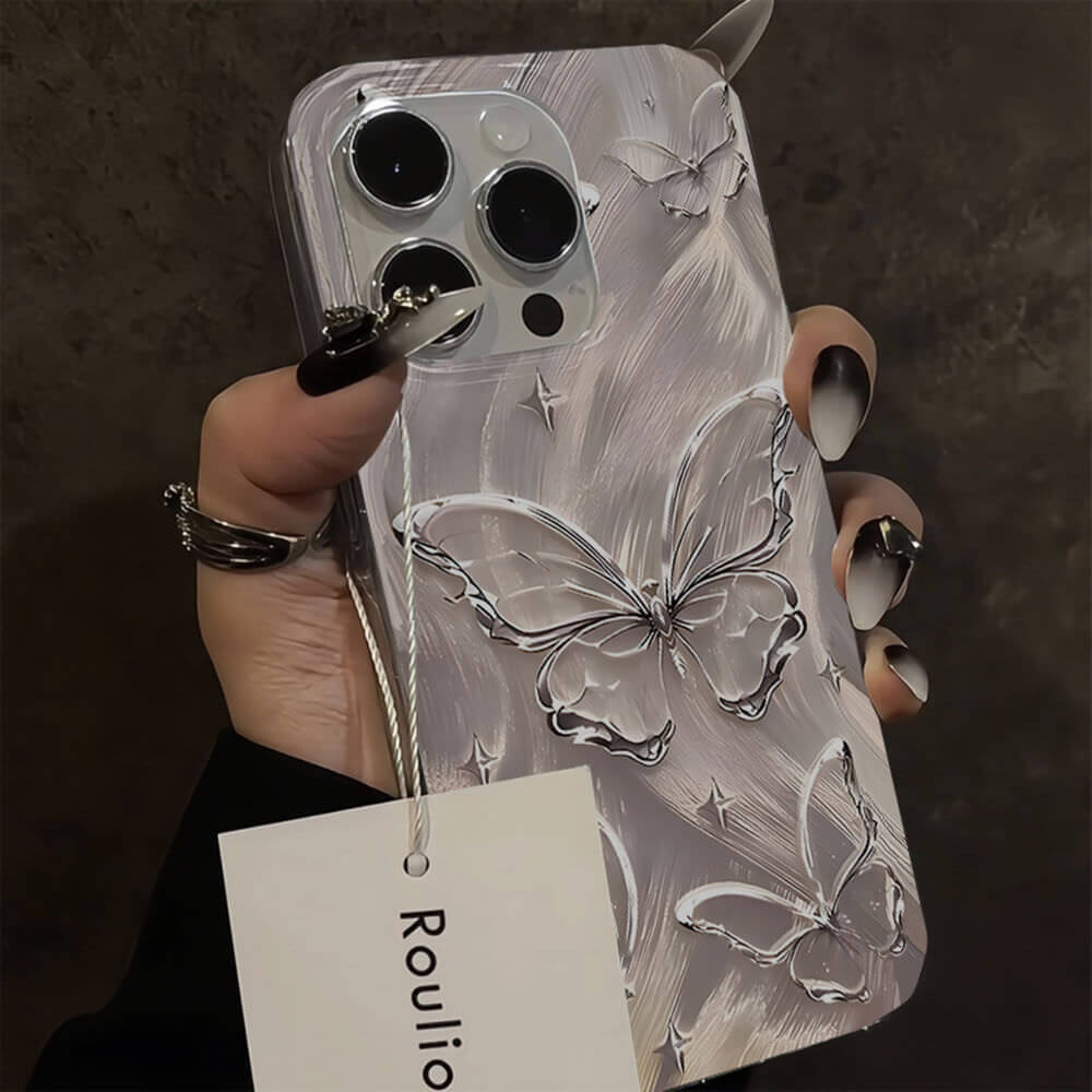 VILZSTUDIOS Stylish phone case featuring a butterfly design