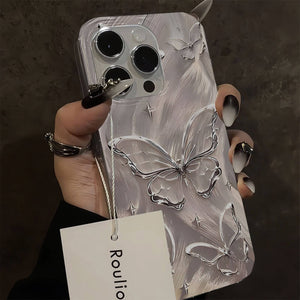 VILZSTUDIOS Stylish phone case featuring a butterfly design