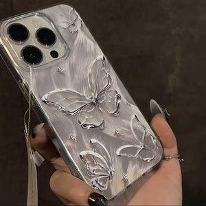 VILZSTUDIOS Stylish phone case featuring a butterfly design