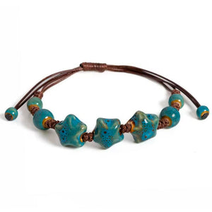 VILZSTUDIOS Stylish bracelet featuring star and round beads