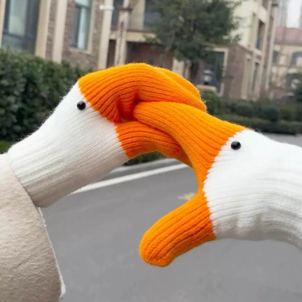 VILZSTUDIOS Stylish winter gloves made of acrylic