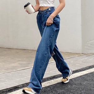 VILZSTUDIOS Worn baggy denim jeans for streetwear fashion