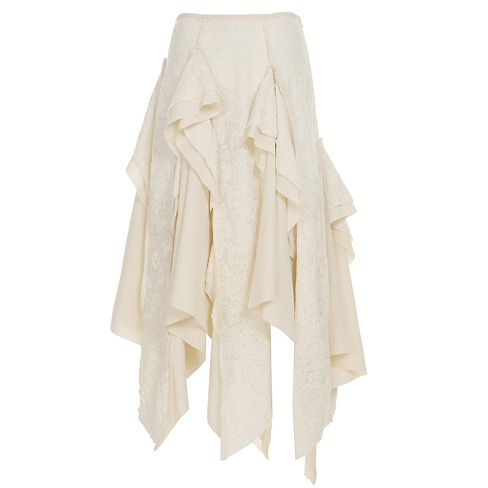 VILZSTUDIOS Asymmetrical maxi skirt from VILZSTUDIOS