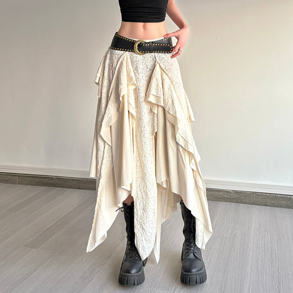 VILZSTUDIOS Asymmetrical maxi skirt from VILZSTUDIOS