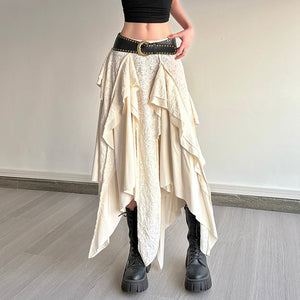 VILZSTUDIOS Asymmetrical maxi skirt from VILZSTUDIOS