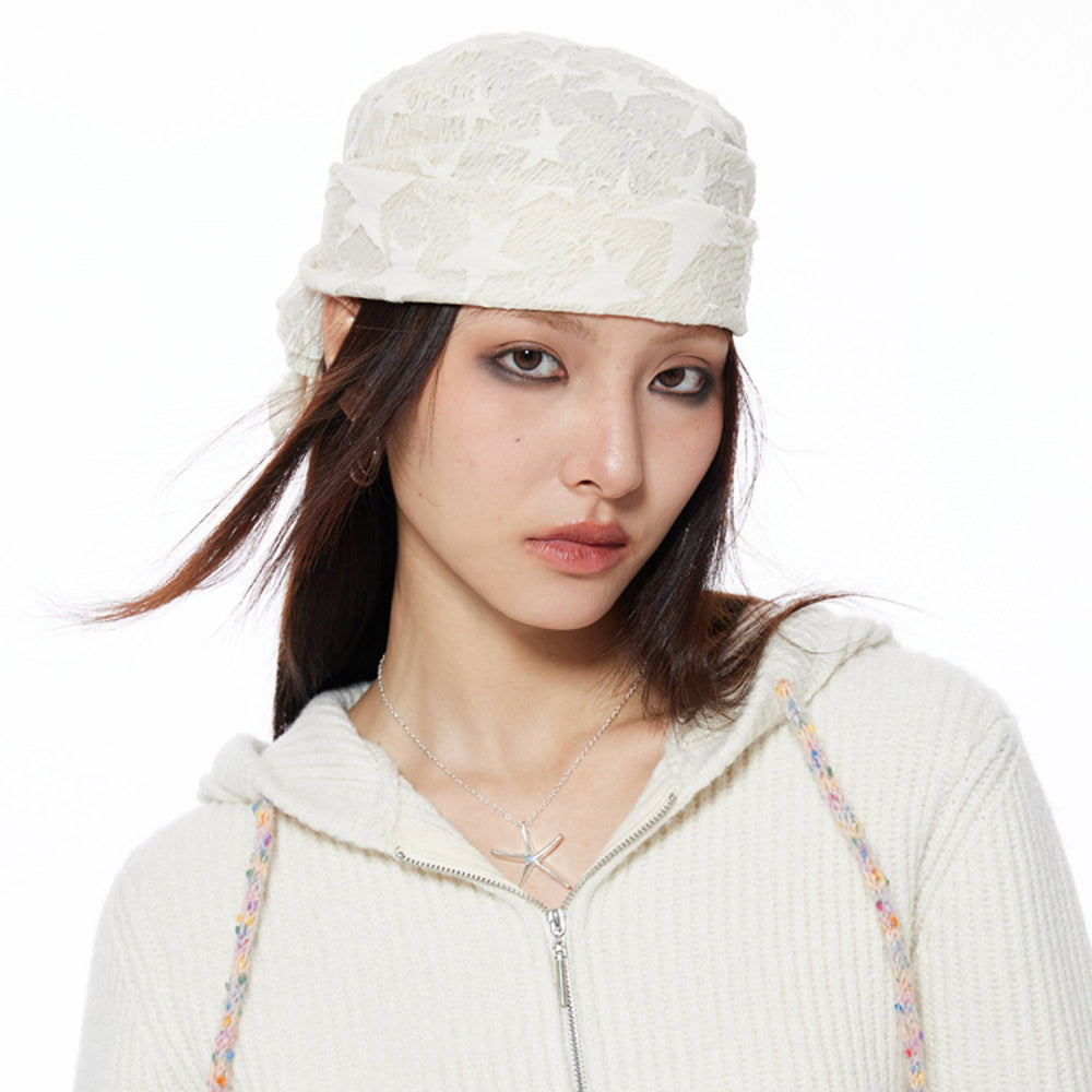 VILZSTUDIOS Y2K star print bandana headscarf accessory
