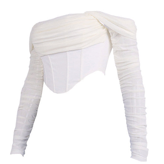 VILZSTUDIOS Y2K corset style top from VILZSTUDIOS