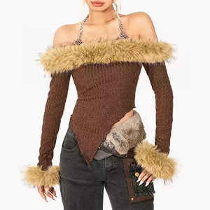 VILZSTUDIOS Stylish off-shoulder top from VILZSTUDIOS