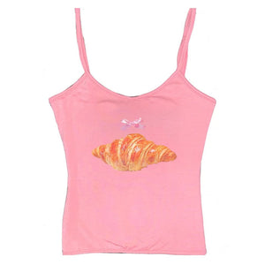 VILZSTUDIOS Y2K Croissant Graphic Tank Top product image