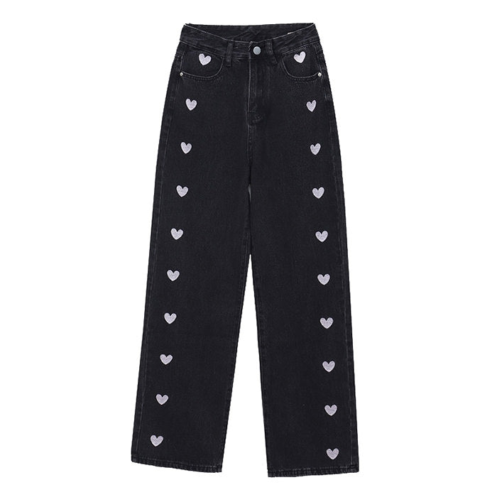 VILZSTUDIOS Distressed black jeans for streetwear fashion