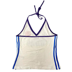 VILZSTUDIOS Retro style halter top with France lettering