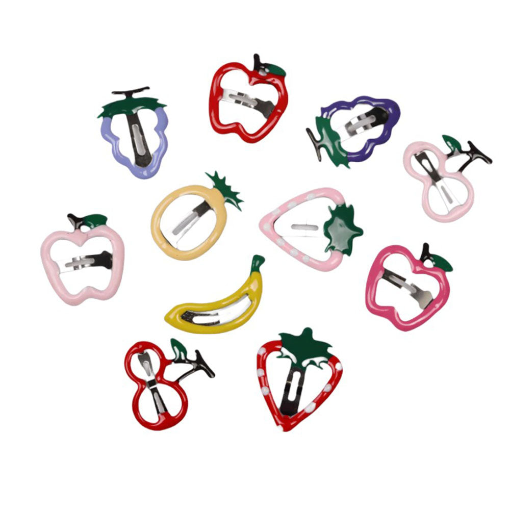 VILZSTUDIOS Y2K-inspired fruit hair clips set