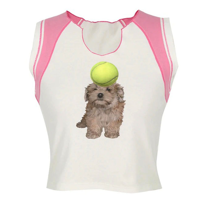 VILZSTUDIOS Stylish tank top with graphic design